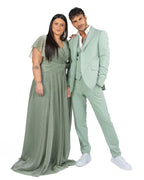 BERTI MODE COLLECTION - Abito Verde Menta