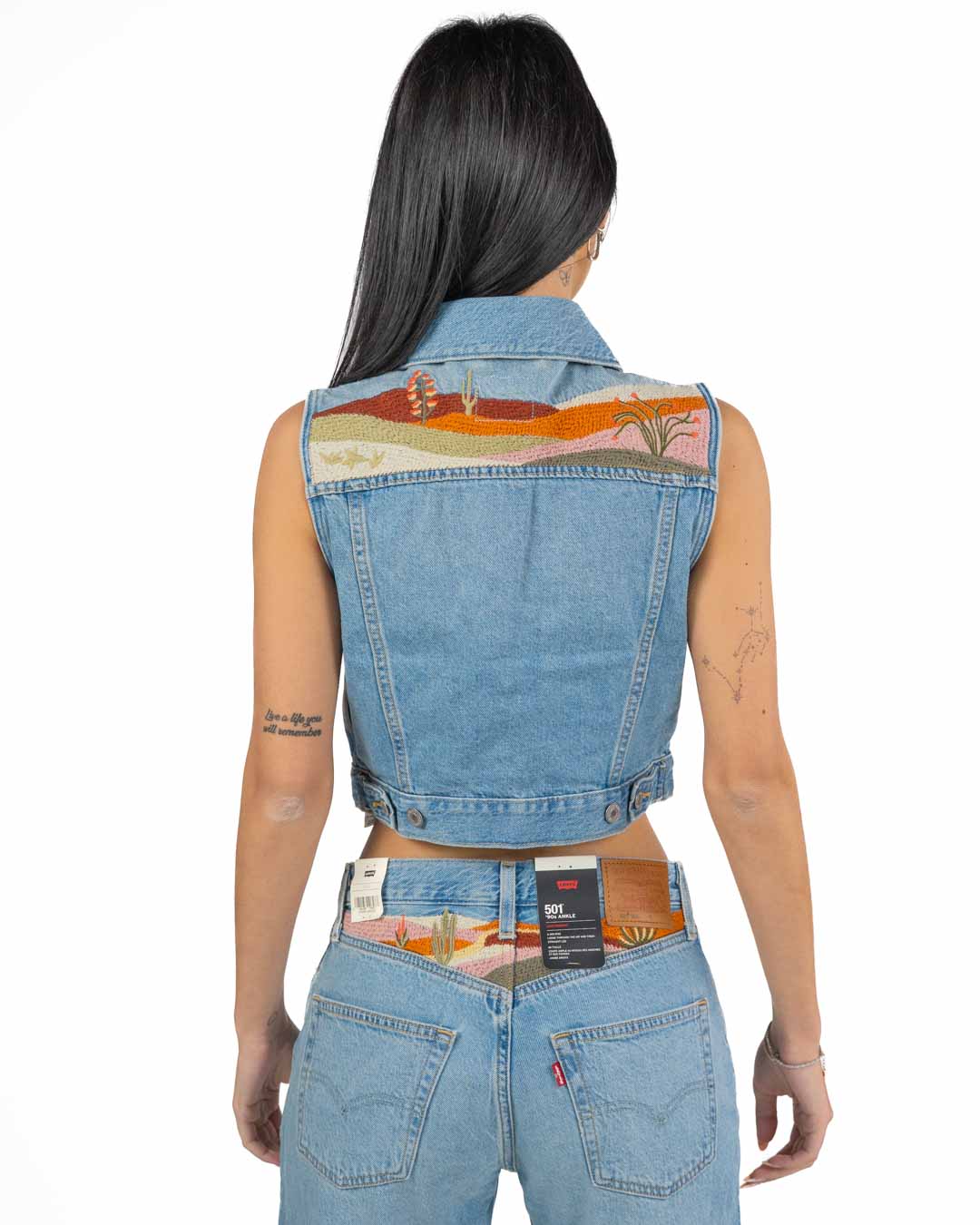 LEVI'S - Gilet con ricamo