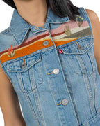 LEVI'S - Gilet con ricamo