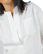 ROY ROGER'S - Camicia in popeline con taschino