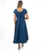 Berti Mode Collection - Abito in Mikado Blu