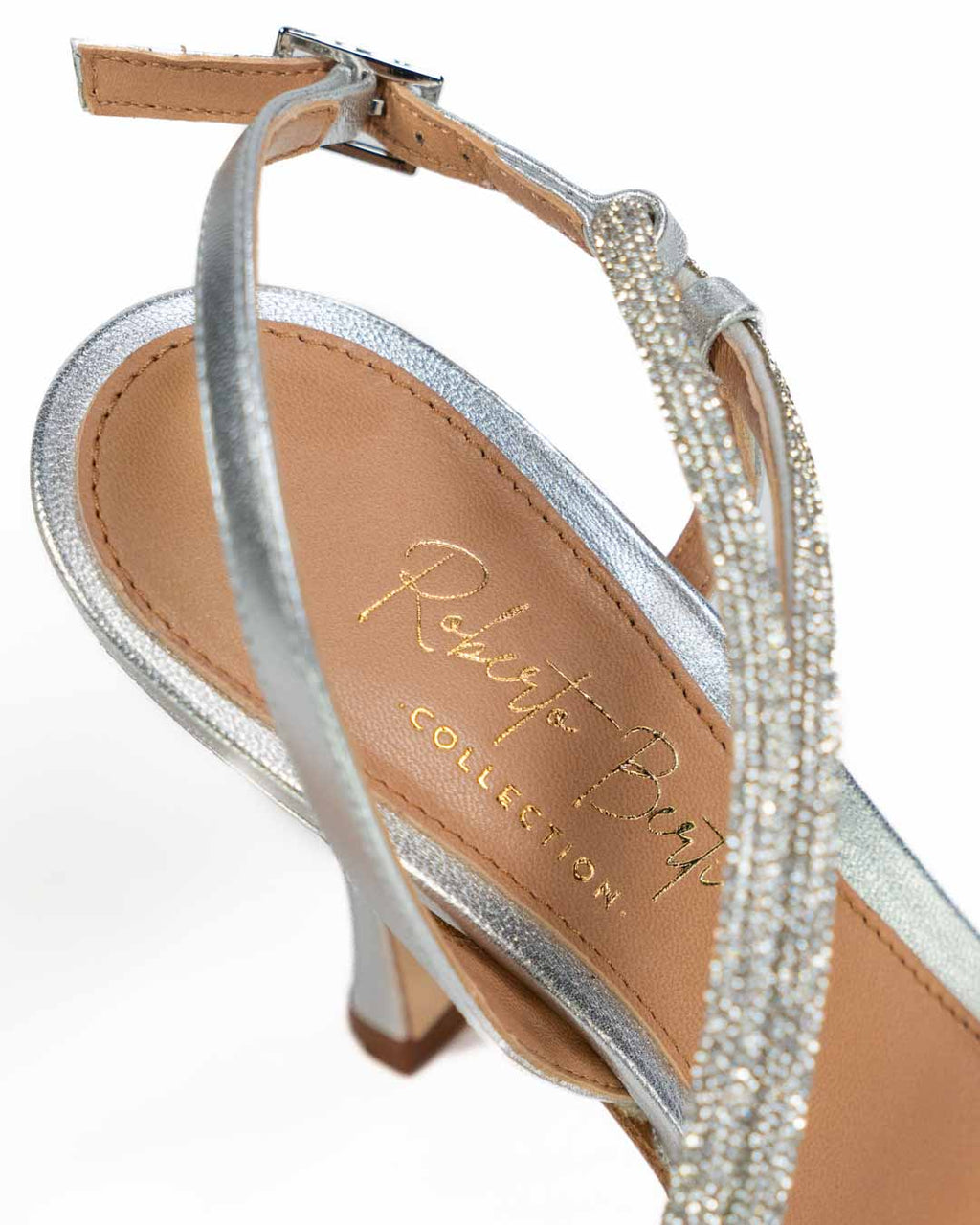 Roberto Berti Collection - Sandalo con strass