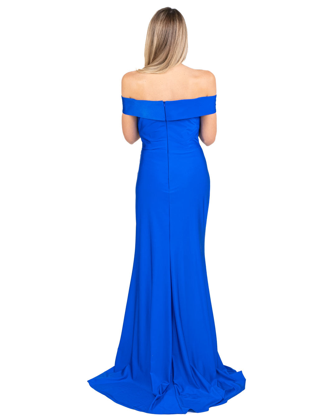 Berti Mode Collection - Abito lungo blu royal