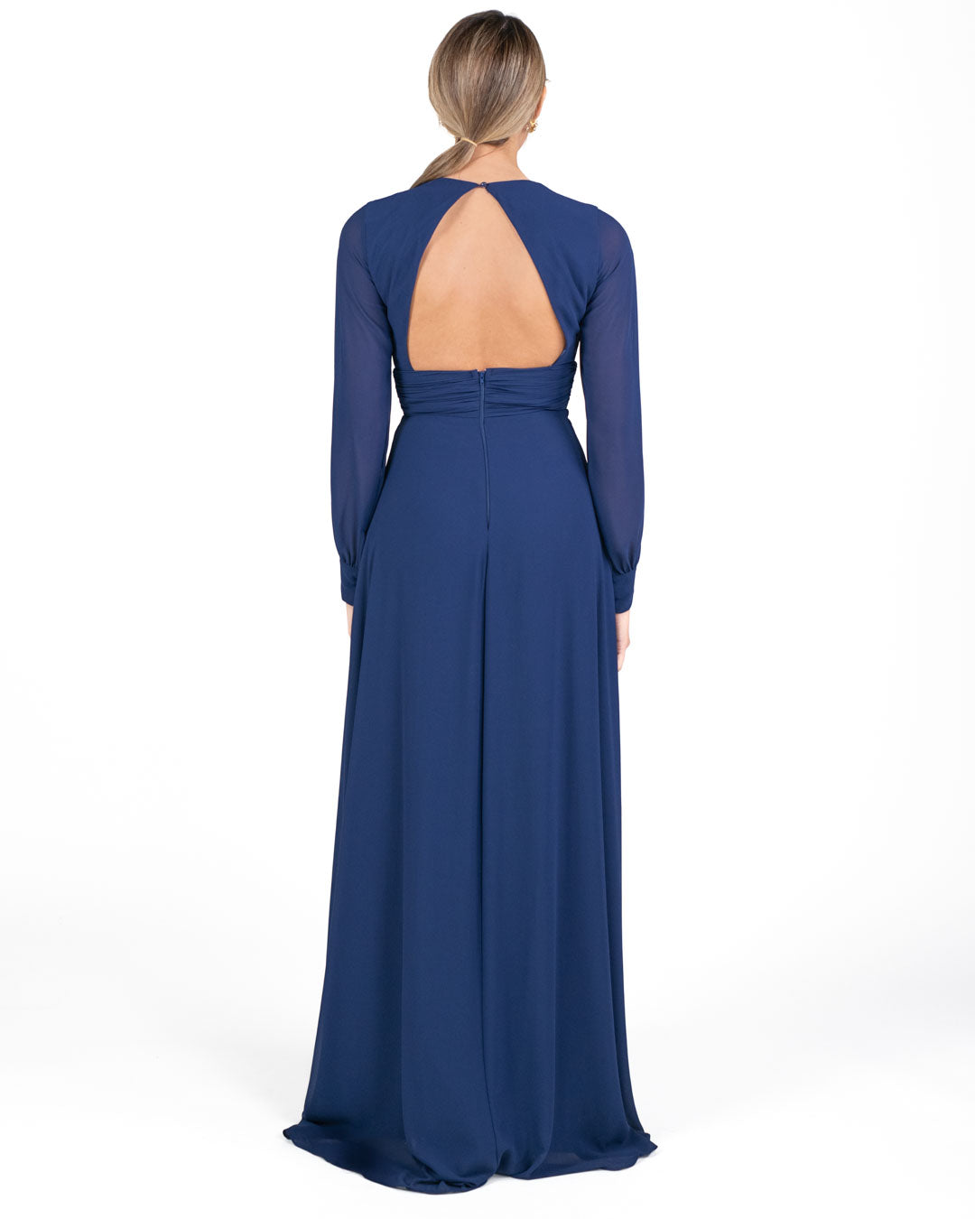 Berti Mode Collection - Abito lungo blu notte