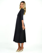 Weekend MaxMara - Abito crepe nero