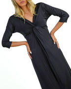 Weekend MaxMara - Abito crepe nero