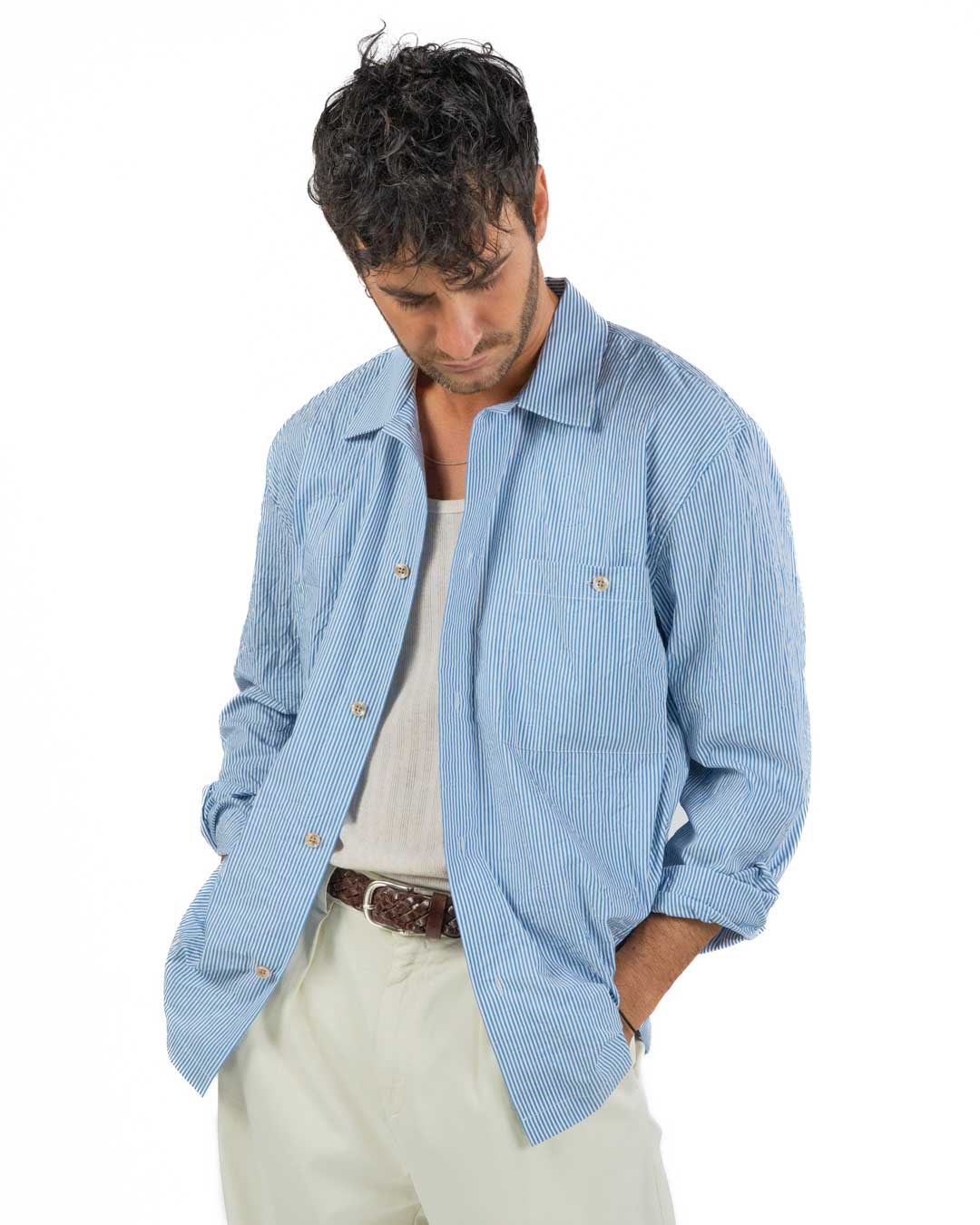 OUT FIT - Camicia a righe