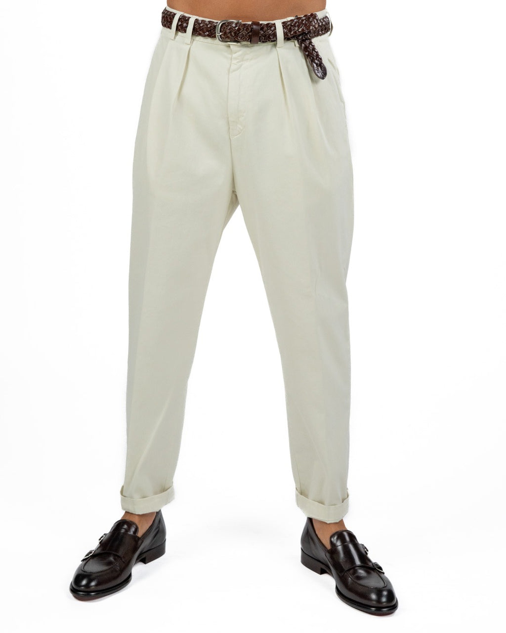 OUT FIT - Pantalone Off White