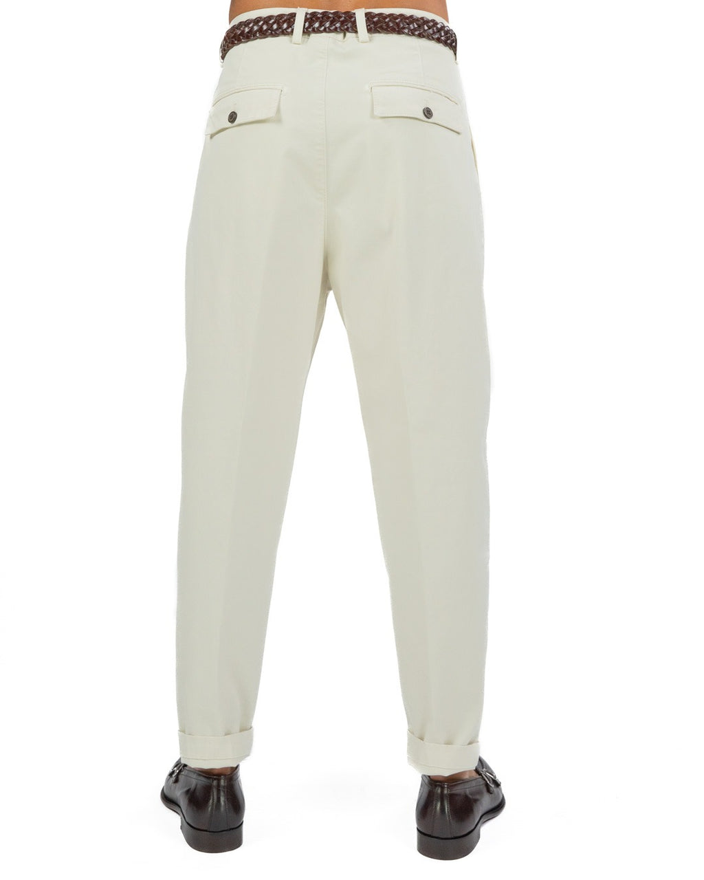 OUT FIT - Pantalone Off White