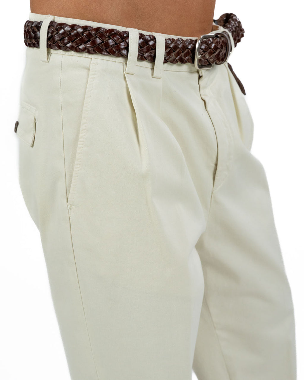 OUT FIT - Pantalone Off White