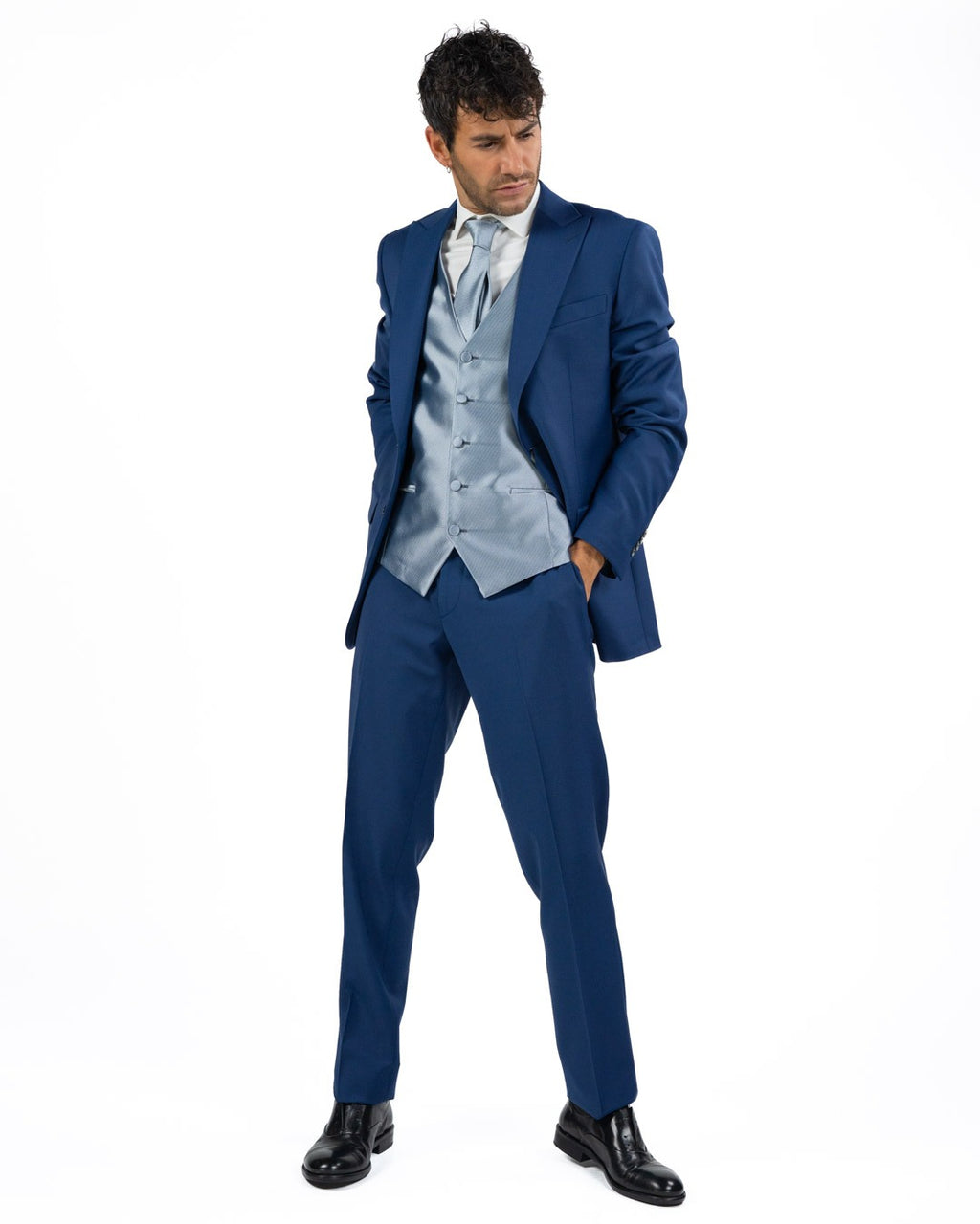 LEBOLE - Abito con Gilet e Papillon o Cravatta