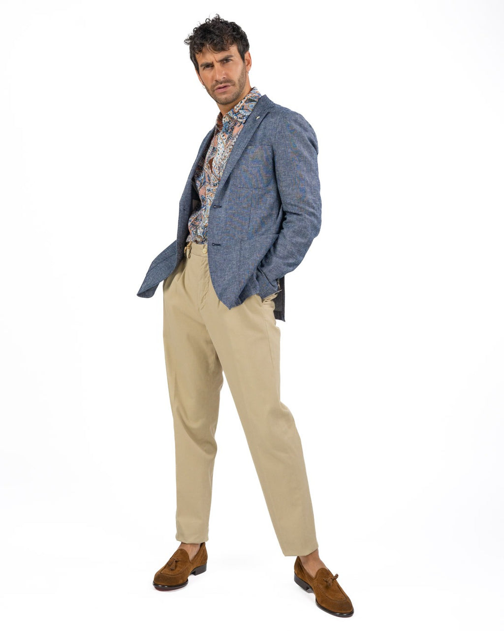 OVER/D - Trench corto Beige