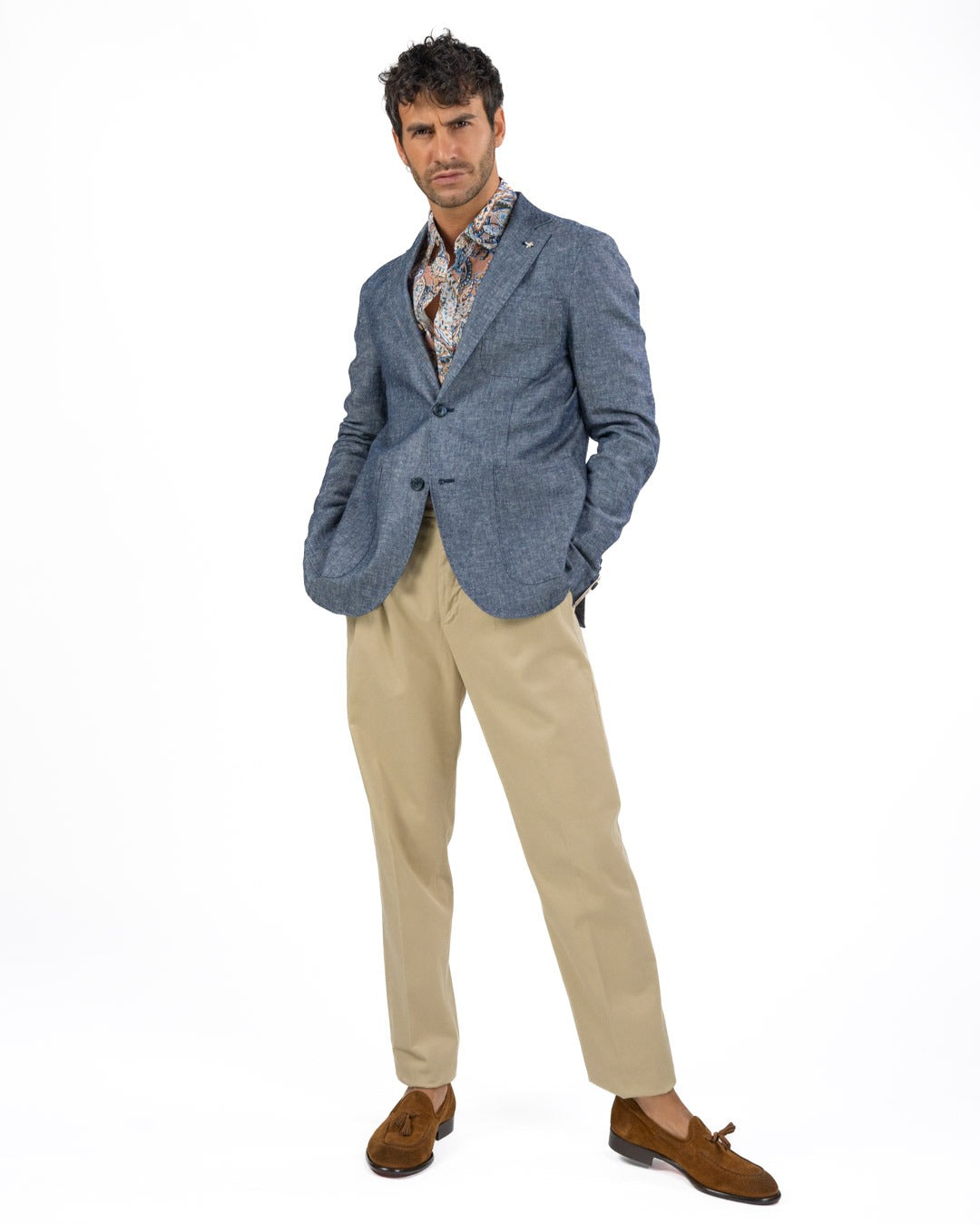 OVER/D - Trench corto Beige