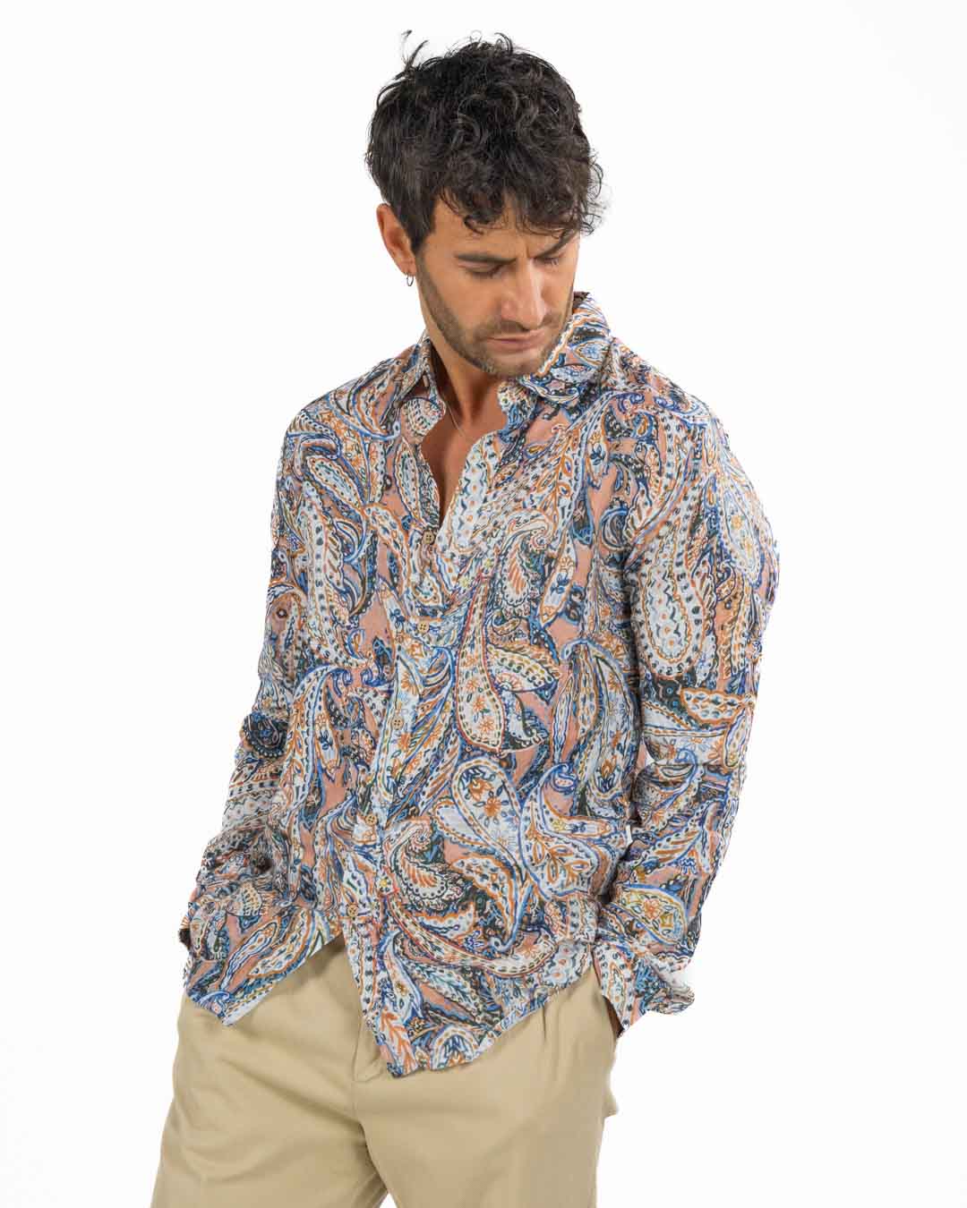 OVER/D - Trench corto Beige