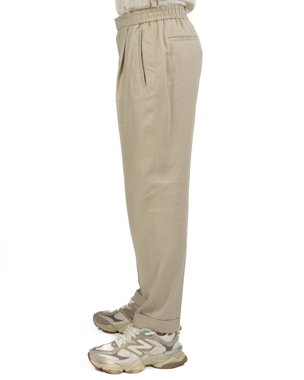 OVER/D - Trench corto Beige