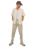 OVER/D - Trench corto Beige