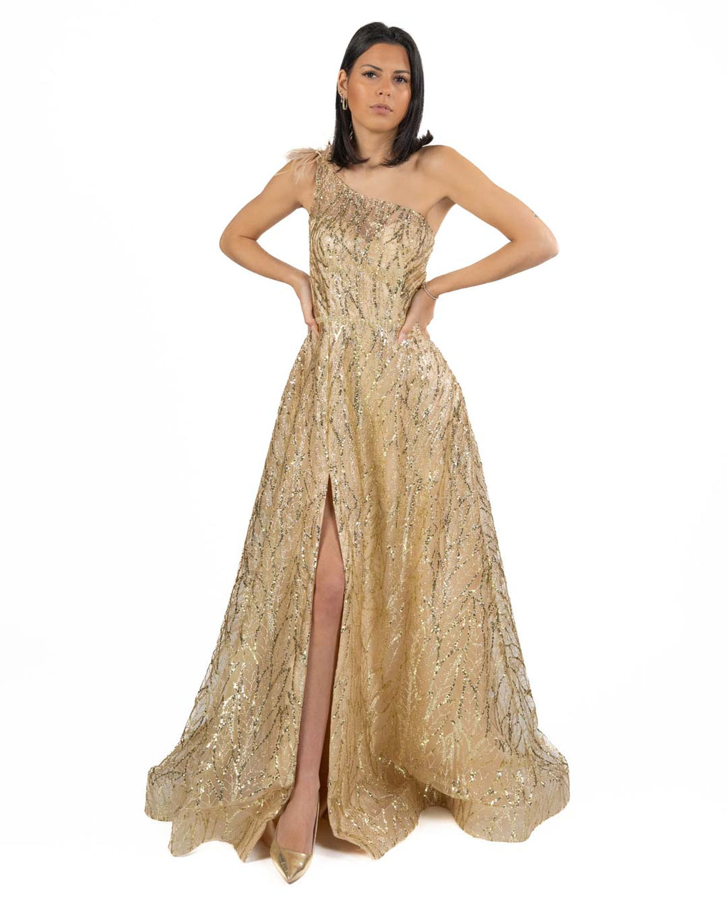 OVER/D - Trench corto Beige