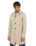 OVER/D - Trench corto Beige