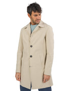 OVER/D - Trench corto Beige