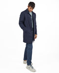 OVER/D - Trench Corto Blu