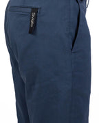 SIVIGLIA - Pantaloni Chino Blu Scuro
