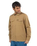 OVER/D - Trench corto Beige