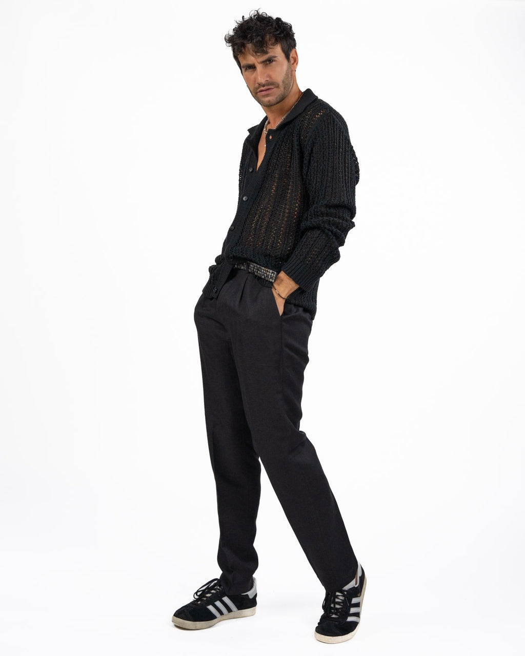 BOTTEGA ARTIGIANA - Camicia Fantasia Rosa e Verde