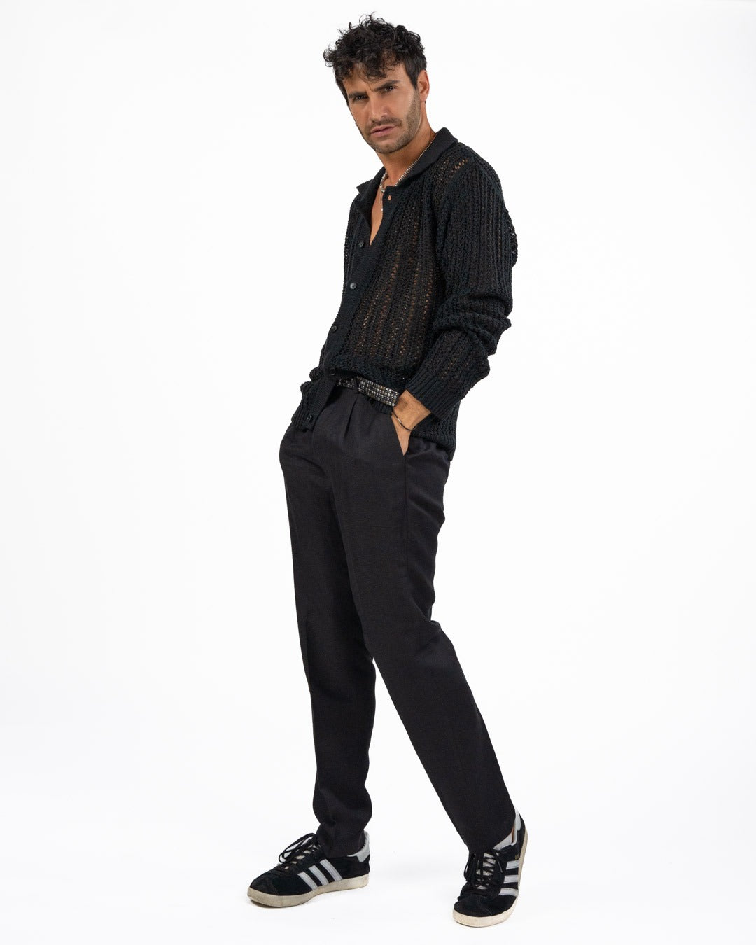 BOTTEGA ARTIGIANA - Camicia Fantasia Rosa e Verde