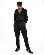 BOTTEGA ARTIGIANA - Camicia Fantasia Rosa e Verde