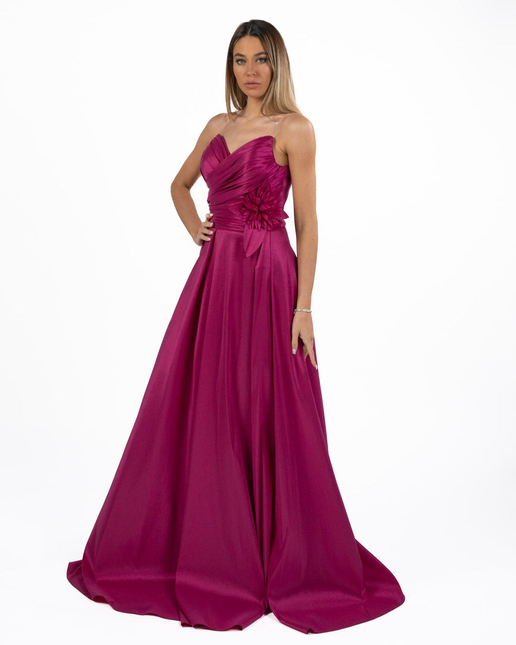 BOTTEGA ARTIGIANA - Camicia Fantasia Rosa e Verde