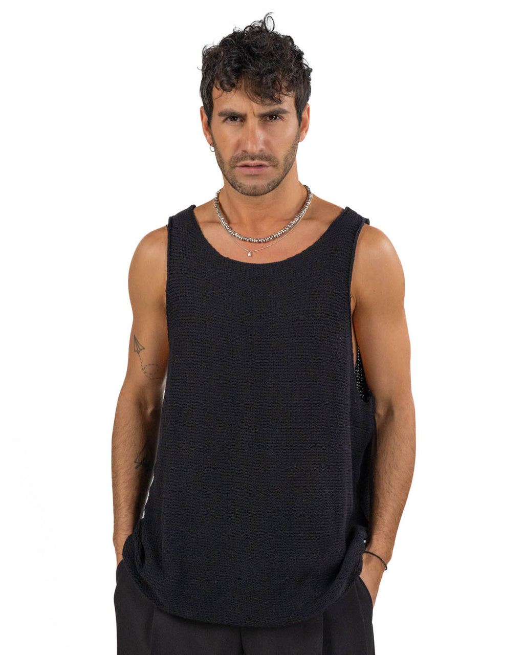 BOTTEGA ARTIGIANA - Camicia Fantasia Rosa e Verde