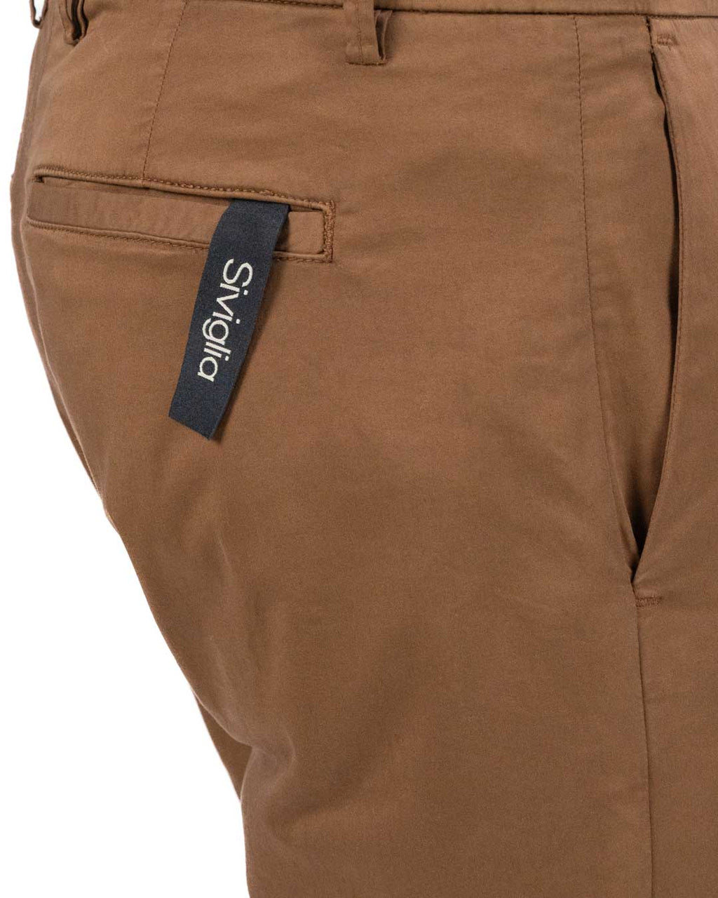 SIVIGLIA - Pantalone Chinos Tabacco