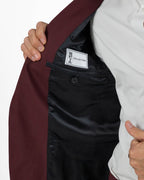 BERTI MODE COLLECTION - Abito da Uomo Bordeaux