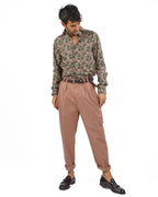 BOTTEGA ARTIGIANA - Camicia Fantasia Rosa e Verde