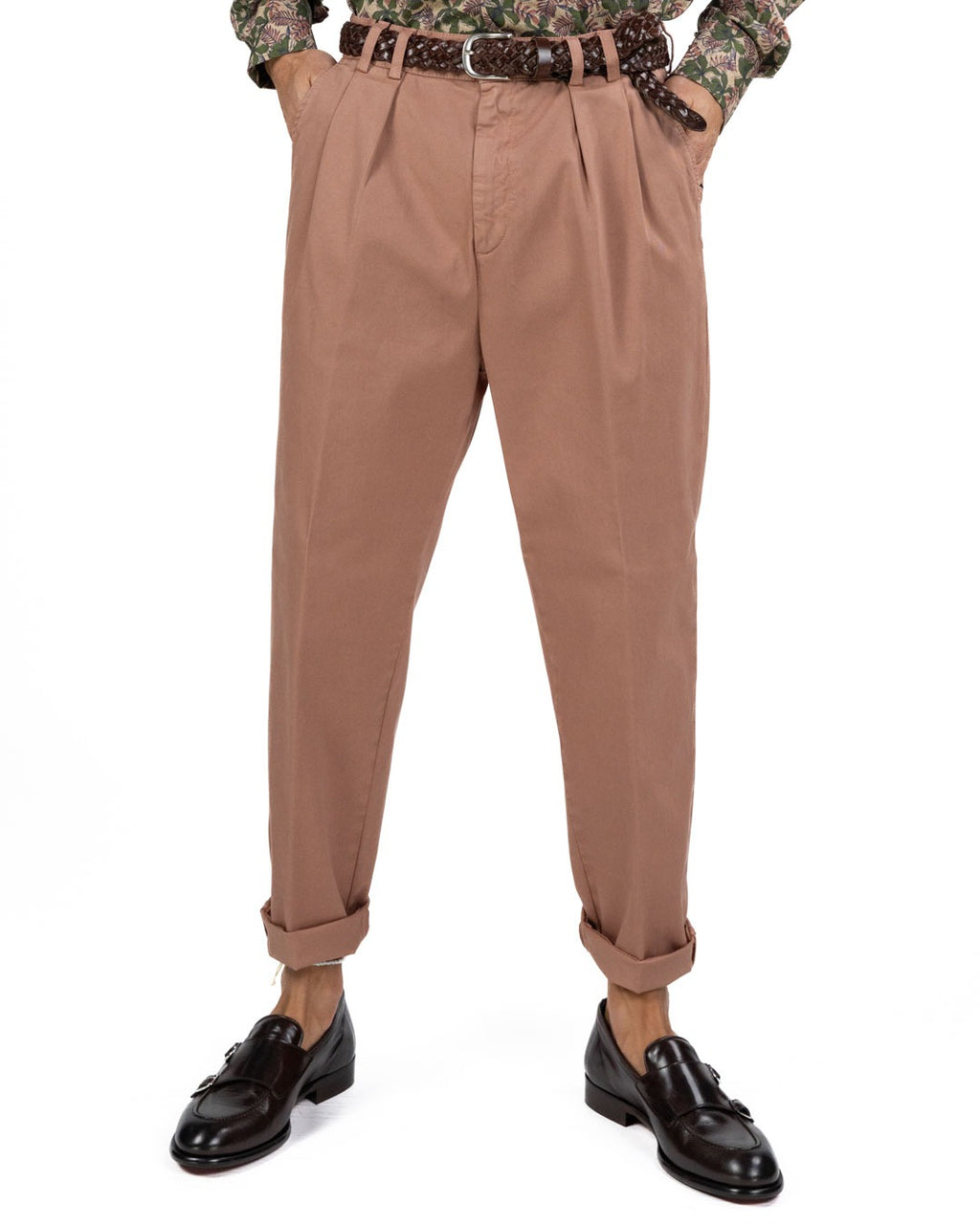 OUT FIT - Pantalone Rosa Antico
