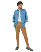 BOTTEGA ARTIGIANA - Camicia Fantasia Rosa e Verde