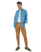 BOTTEGA ARTIGIANA - Camicia Fantasia Rosa e Verde