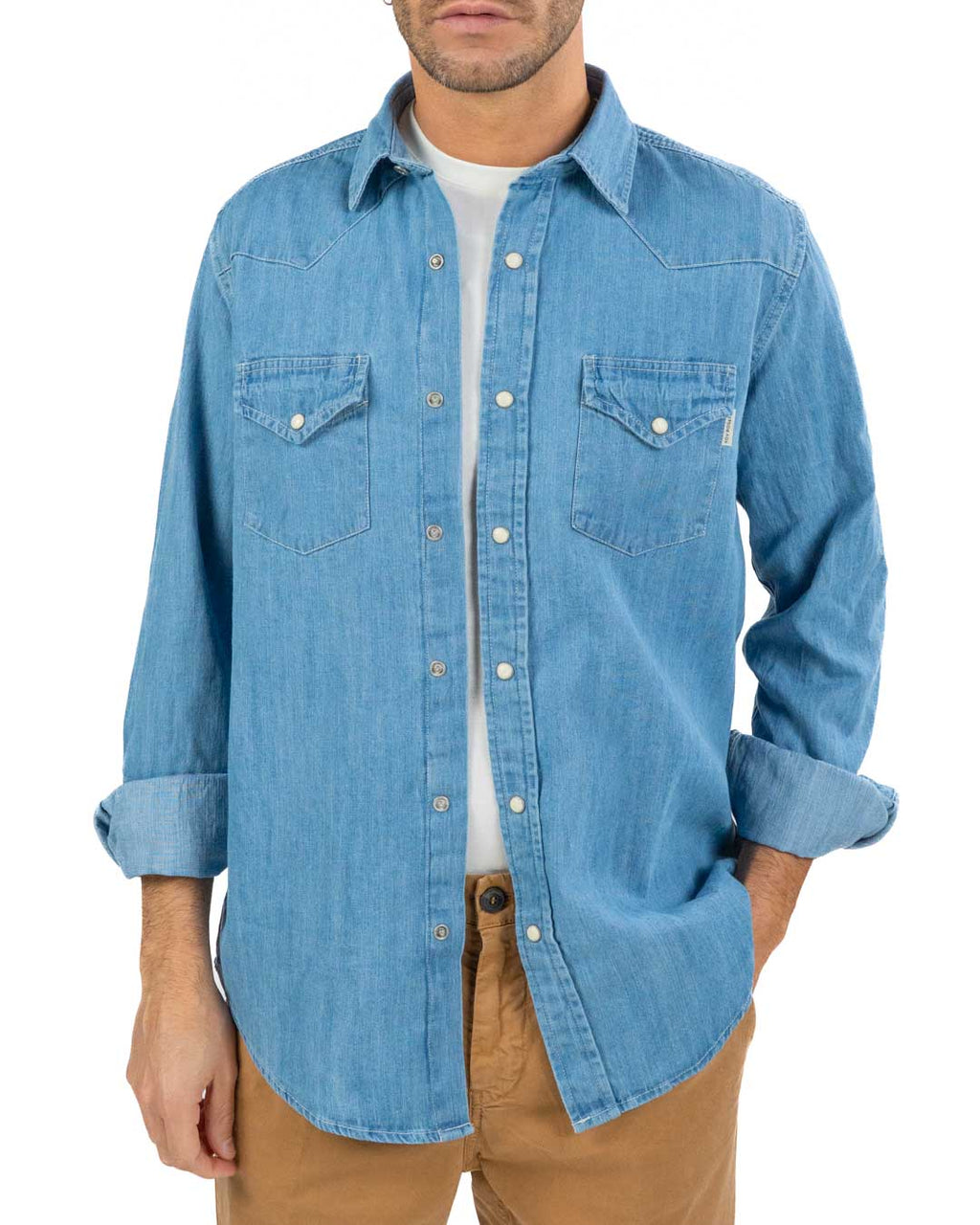 BOTTEGA ARTIGIANA - Camicia Fantasia Rosa e Verde