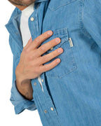 BOTTEGA ARTIGIANA - Camicia Fantasia Rosa e Verde