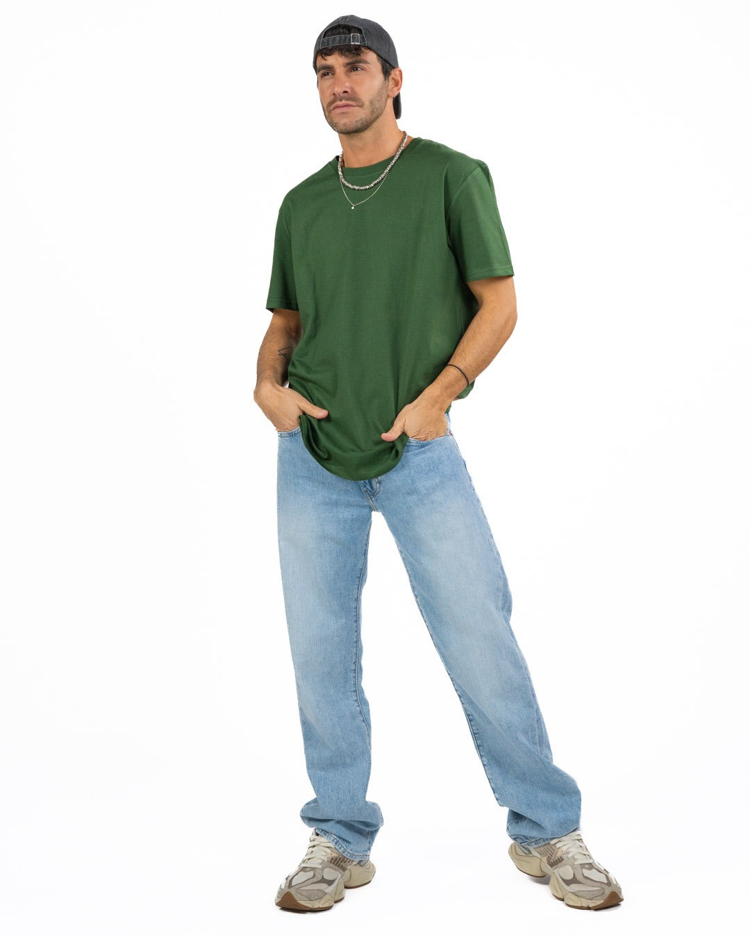 BOTTEGA ARTIGIANA - Camicia Fantasia Rosa e Verde