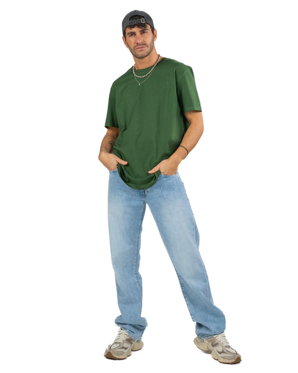 BOTTEGA ARTIGIANA - Camicia Fantasia Rosa e Verde