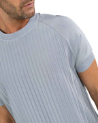 PATRIZIA PEPE - Maglia Grigia a Maniche Corte