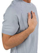 PATRIZIA PEPE - Maglia Grigia a Maniche Corte