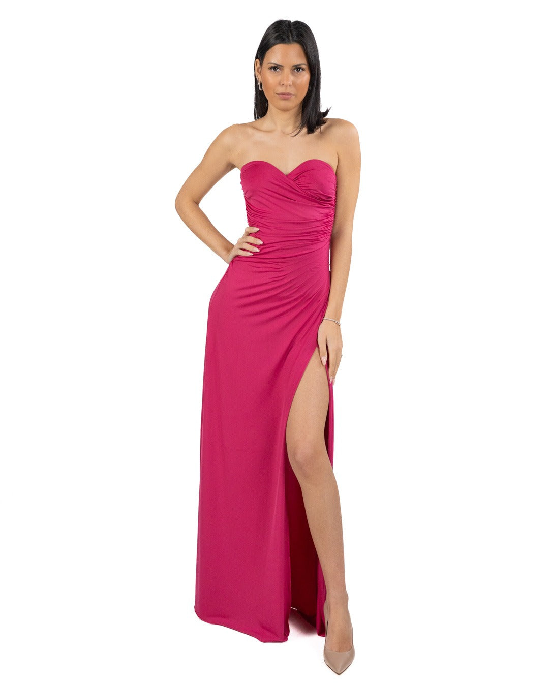 BOTTEGA ARTIGIANA - Camicia Fantasia Rosa e Verde