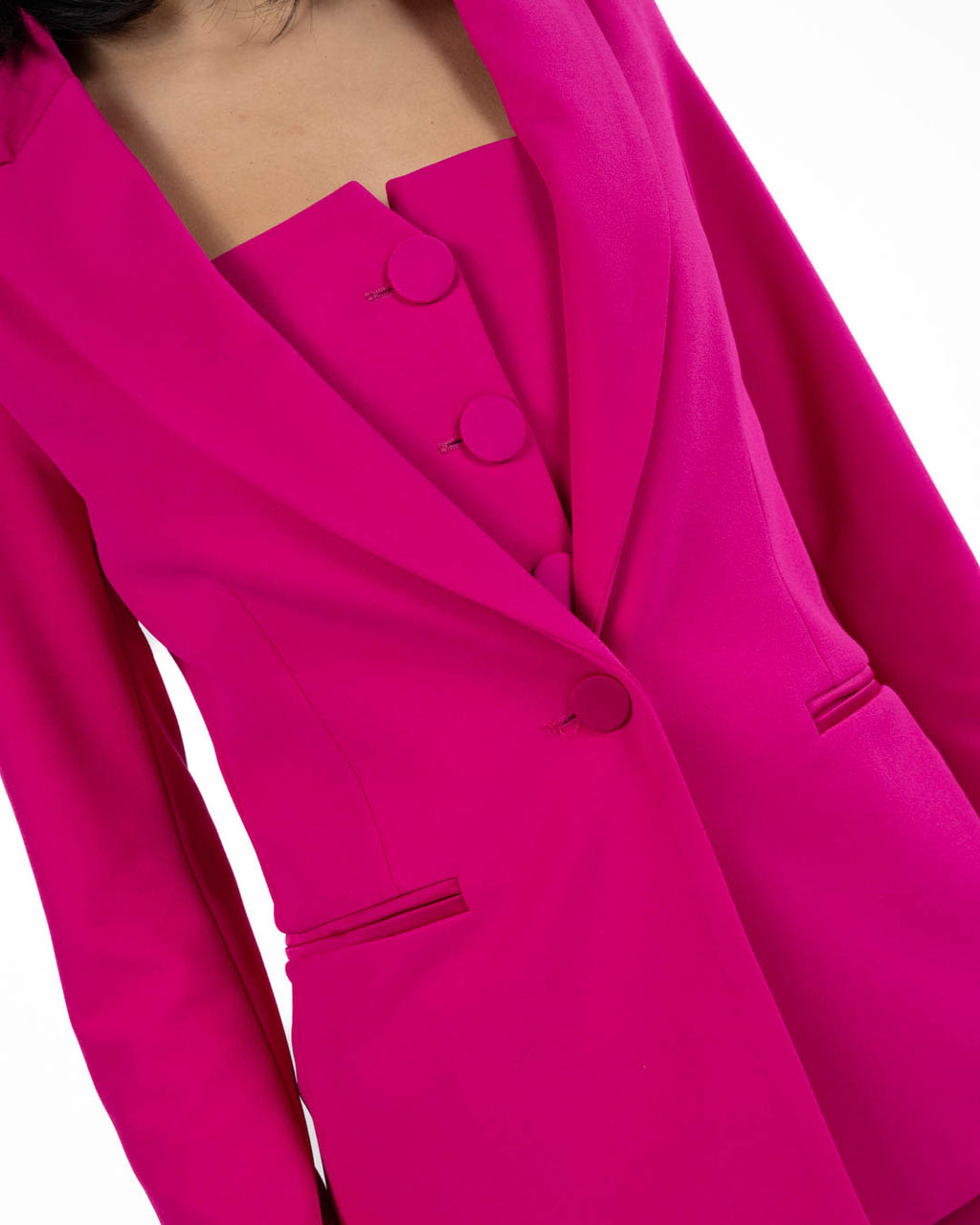 BOTTEGA ARTIGIANA - Camicia Fantasia Rosa e Verde