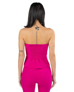 BOTTEGA ARTIGIANA - Camicia Fantasia Rosa e Verde