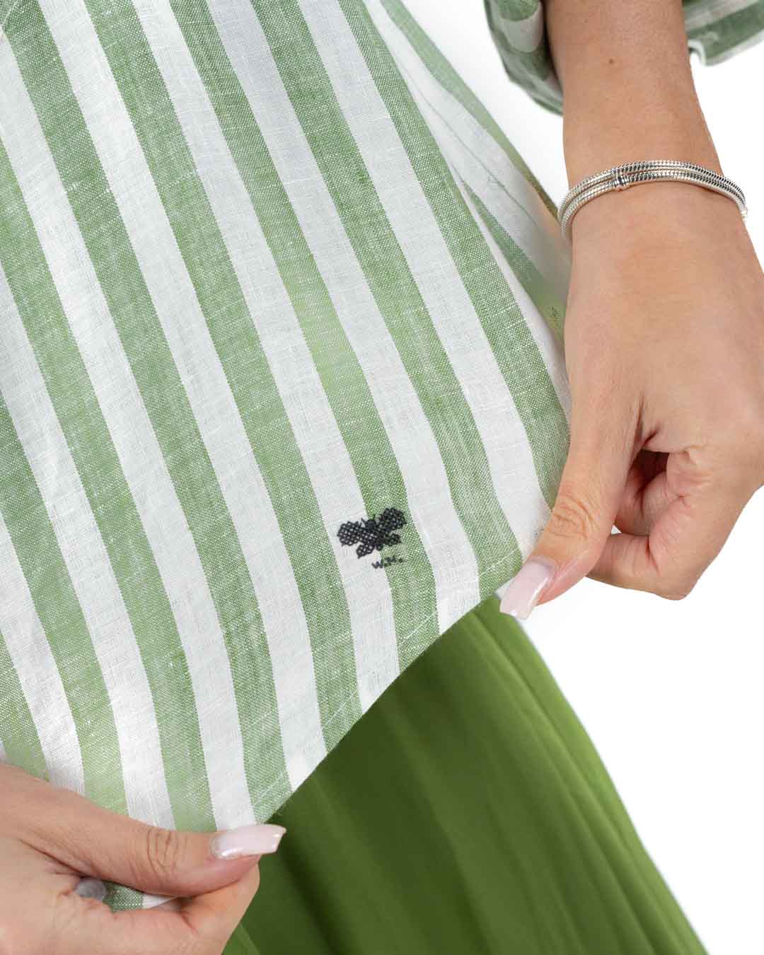 WEEKEND MAX MARA - Camicia in Lino Verde