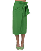 WEKKEND MAX MARA - Gonna Taffetas Verde