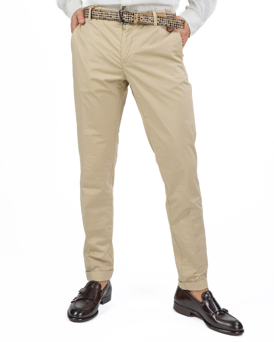 ATPCO - Pantalone Chinos Beige