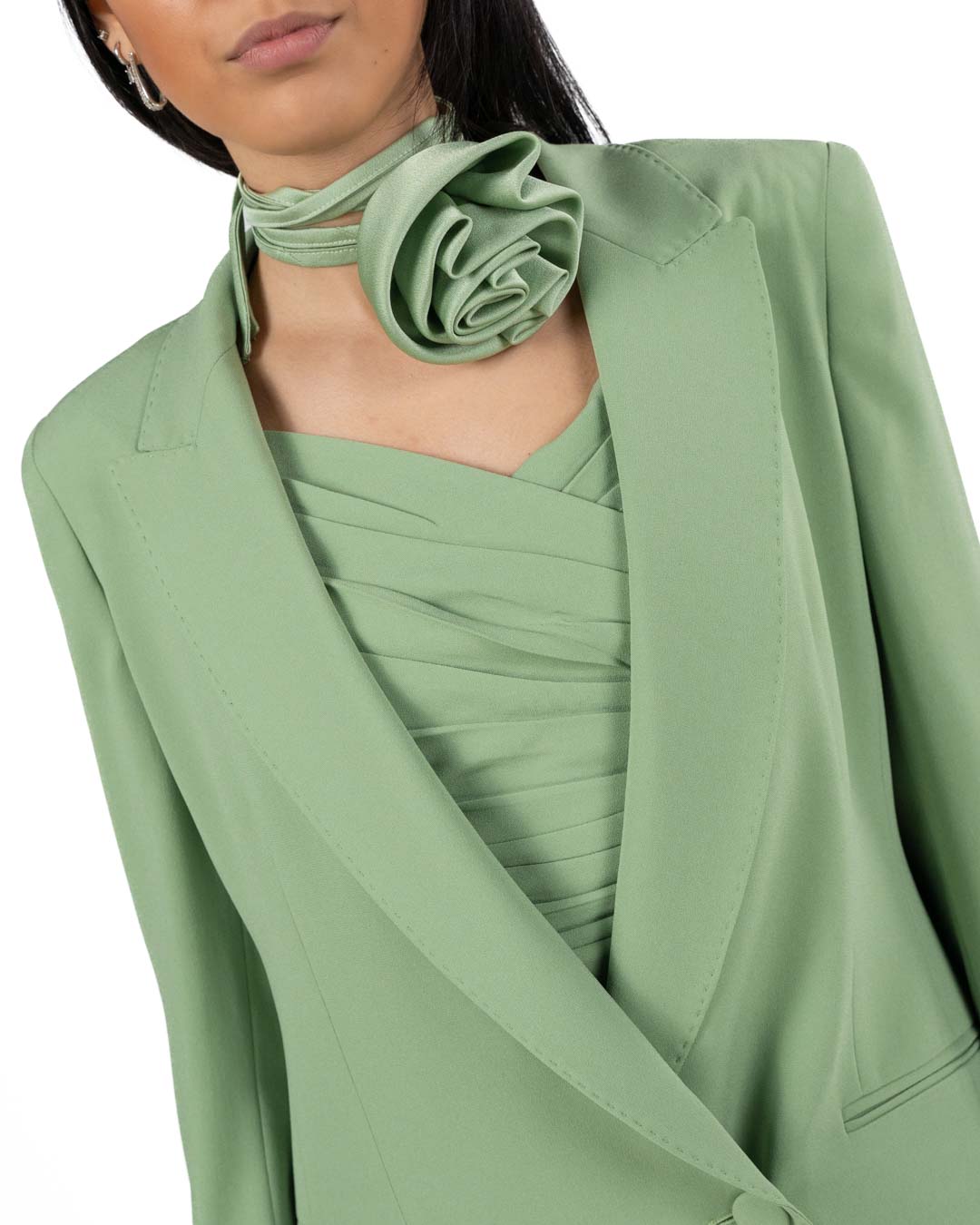 MARELLA - Giacca in Cady Verde